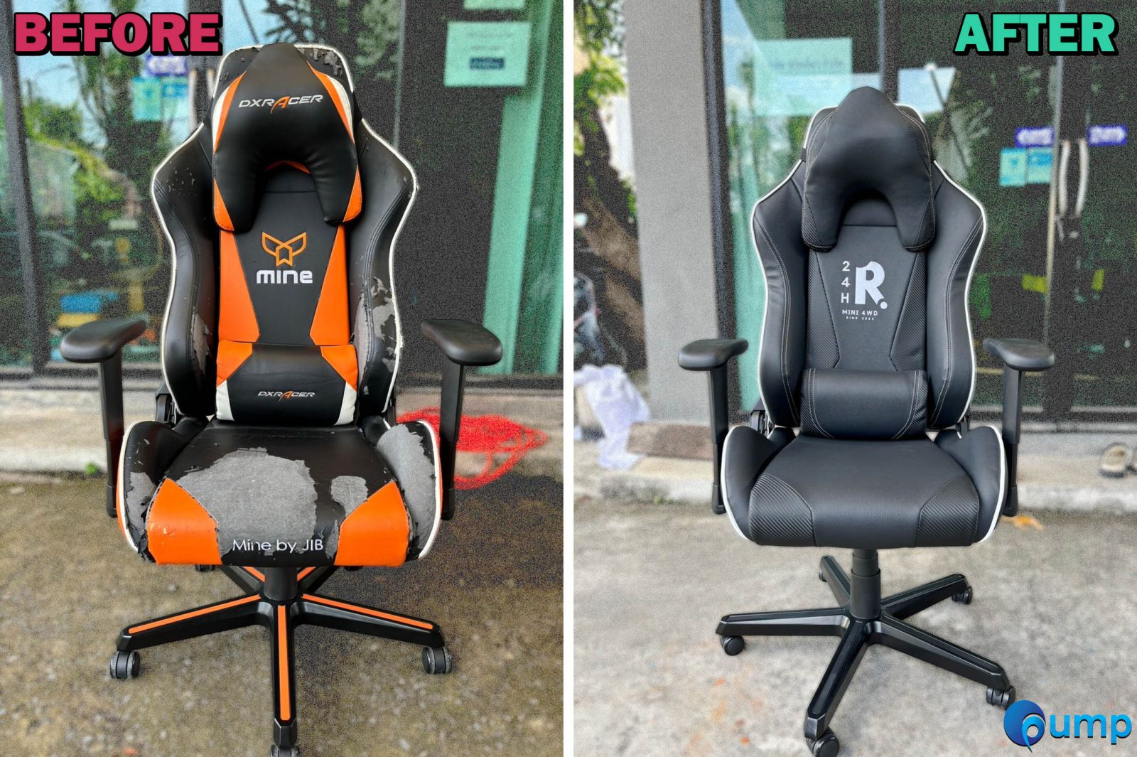 เก้าอี้ Before After 2